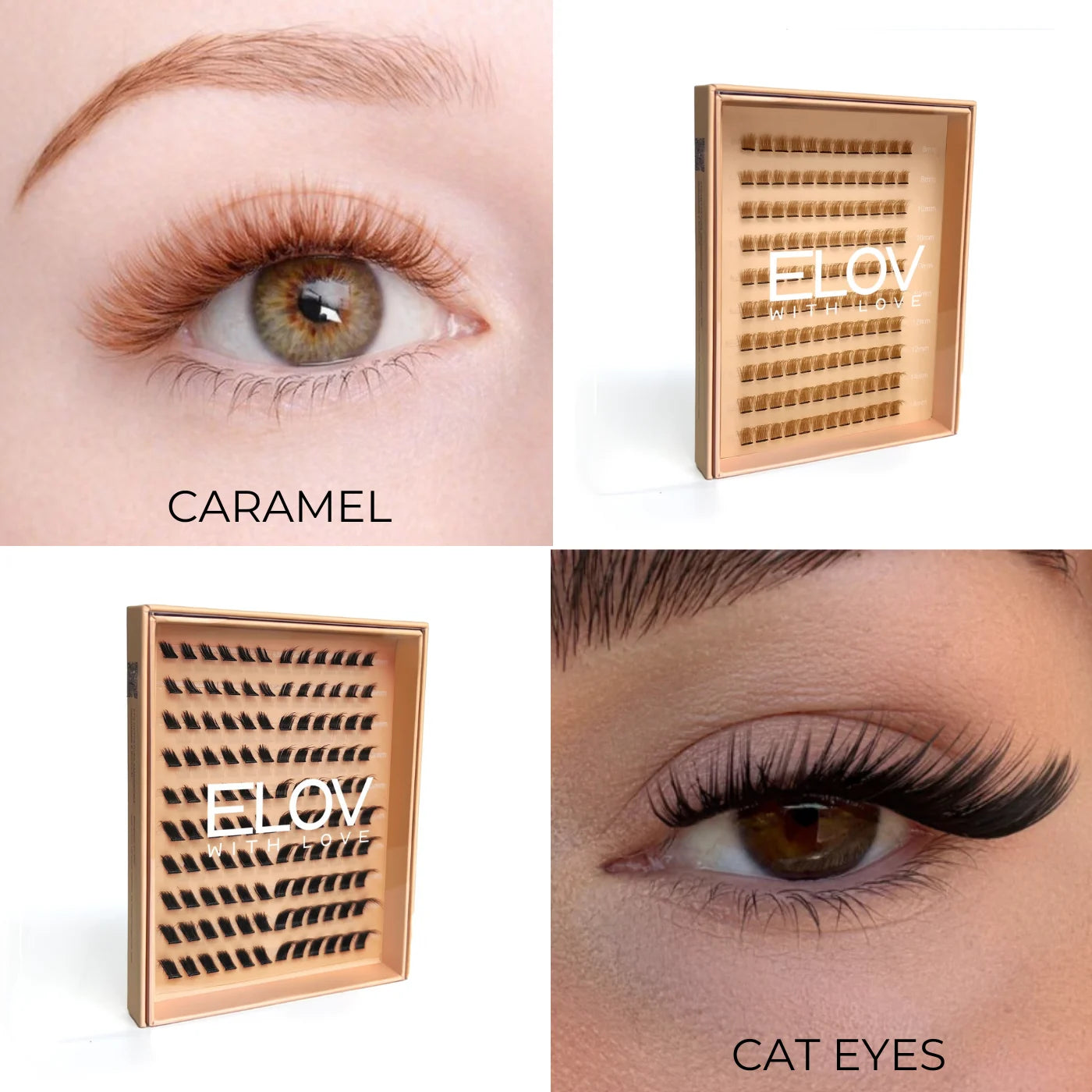 1Step Lashes™ - Refill 120 Extension Ciglia Adesive in seta PBT