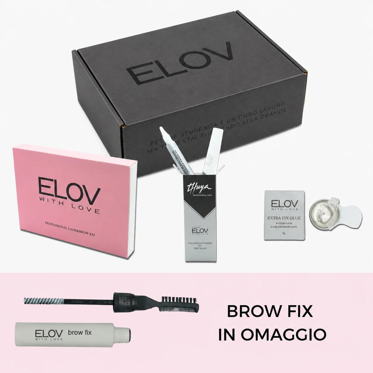 Elov Lift Box™ - Kit Completo Laminazione Ciglia e Sopracciglia