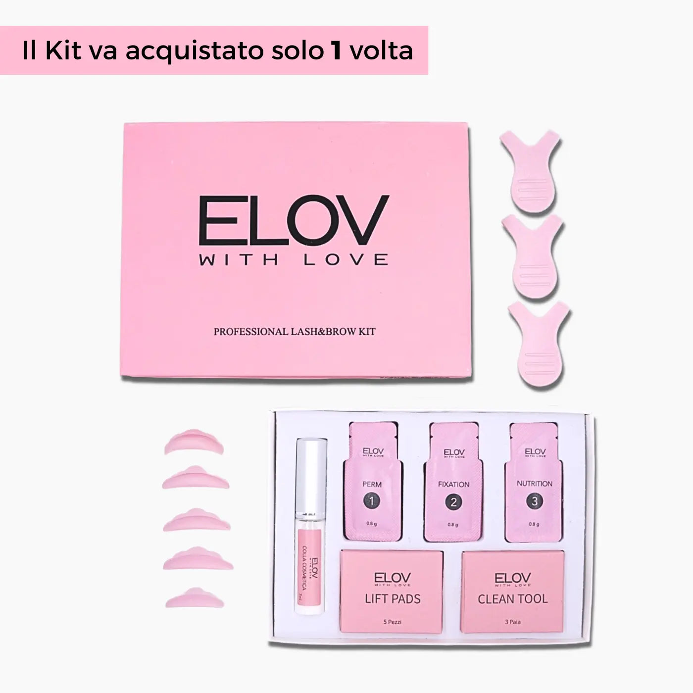 kit laminazione ciglia aperto