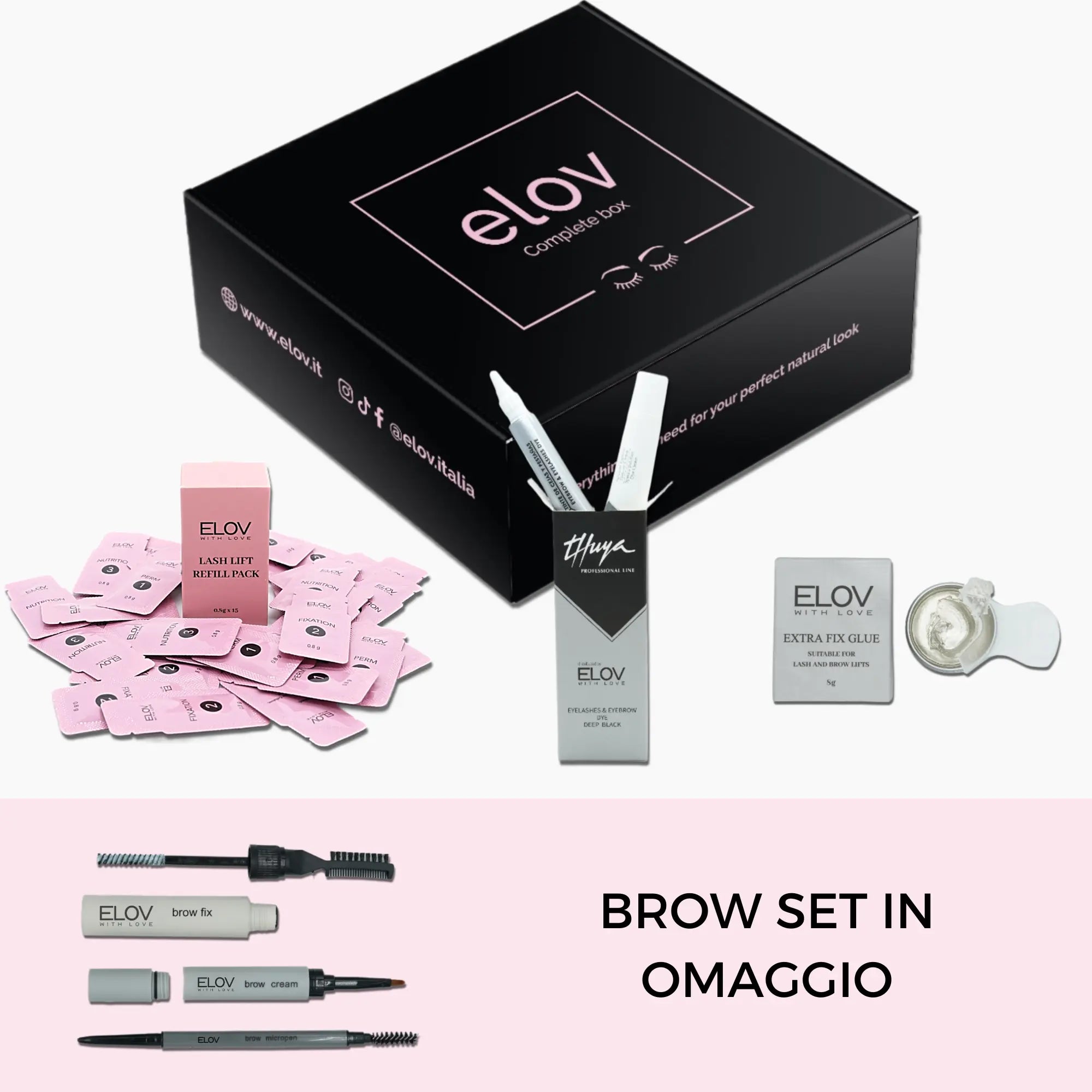 bundle prodotti elov laminazione e colorazione ciglia
