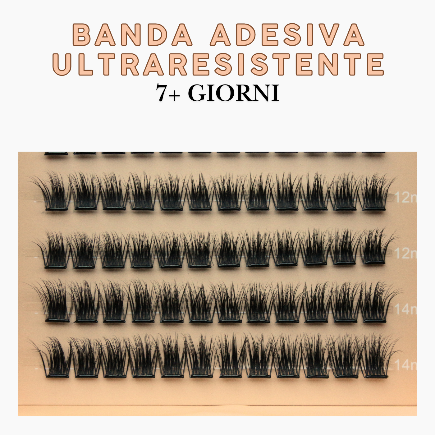 Elov 1Step Lashes™ - Kit completo 120 Extension Ciglia Adesive in seta PBT