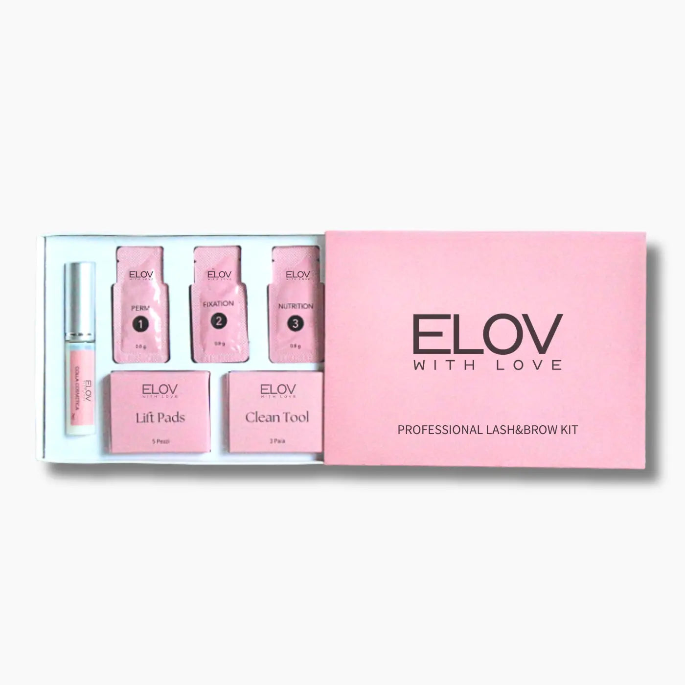 Elov Lift Kit™ - Kit Laminazione ciglia e sopracciglia