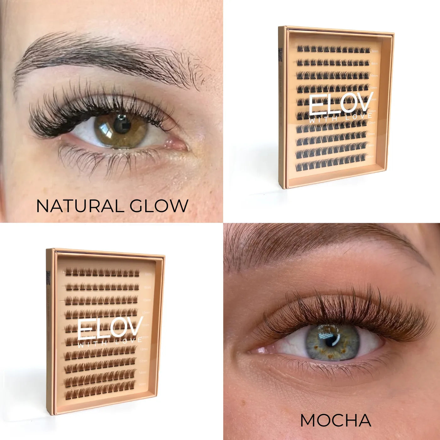 1Step Lashes™ - Refill 120 Extension Ciglia Adesive in seta PBT