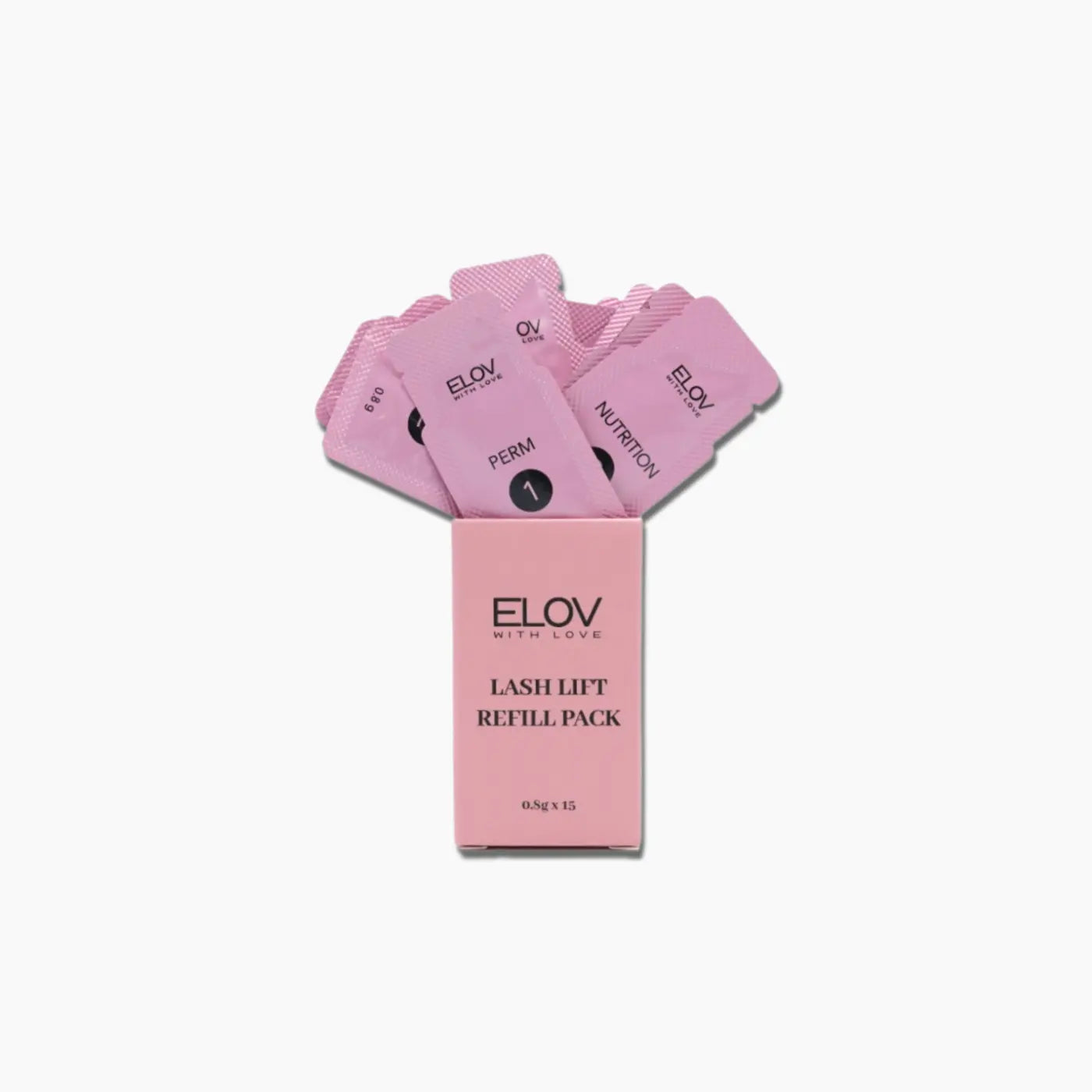 elov kit laminazione ciglia bustine