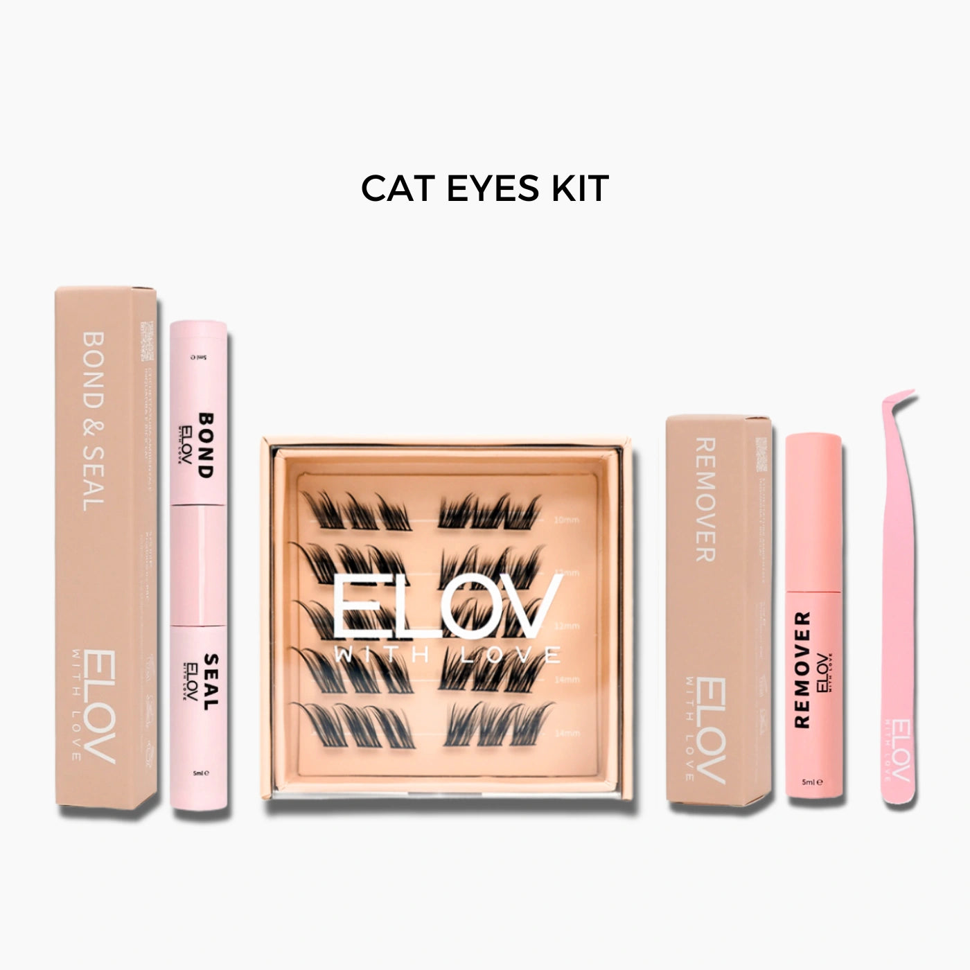 Kit extension ciglia fai da te Cat eyes