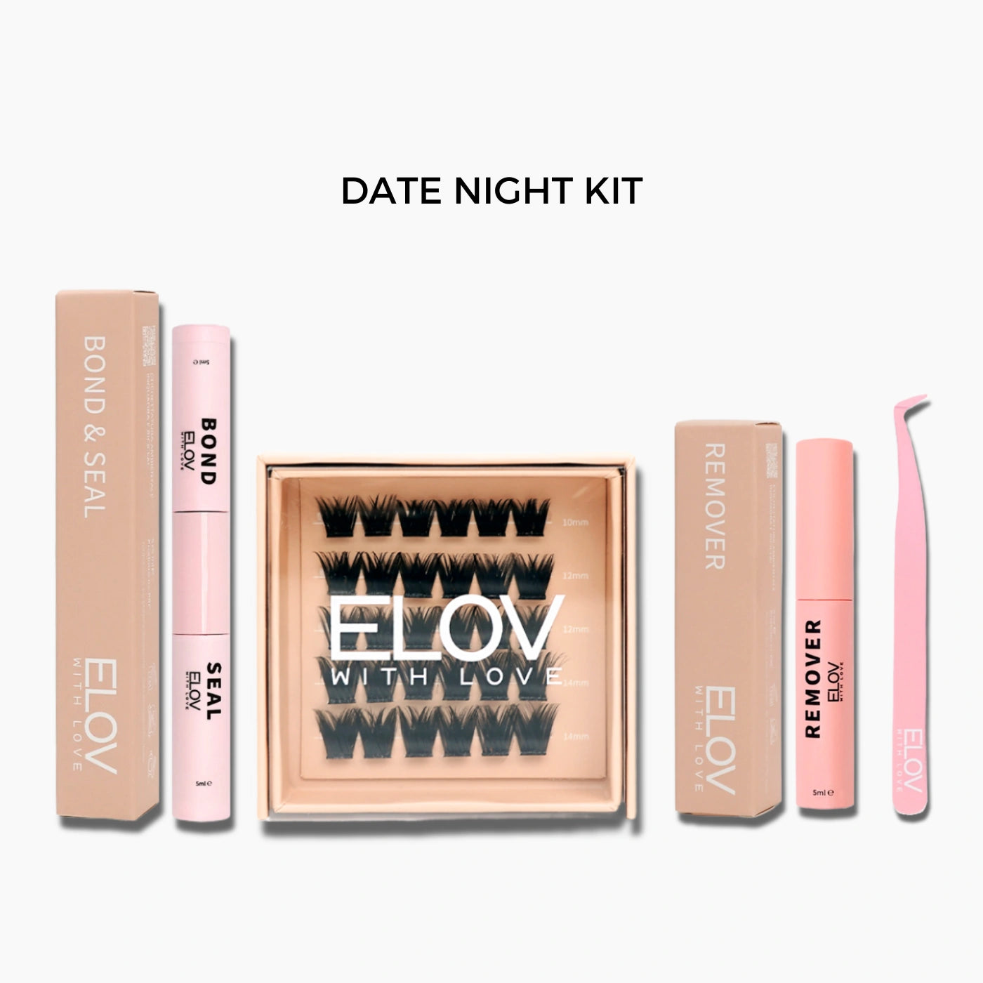 Kit extension ciglia fai da te Date night