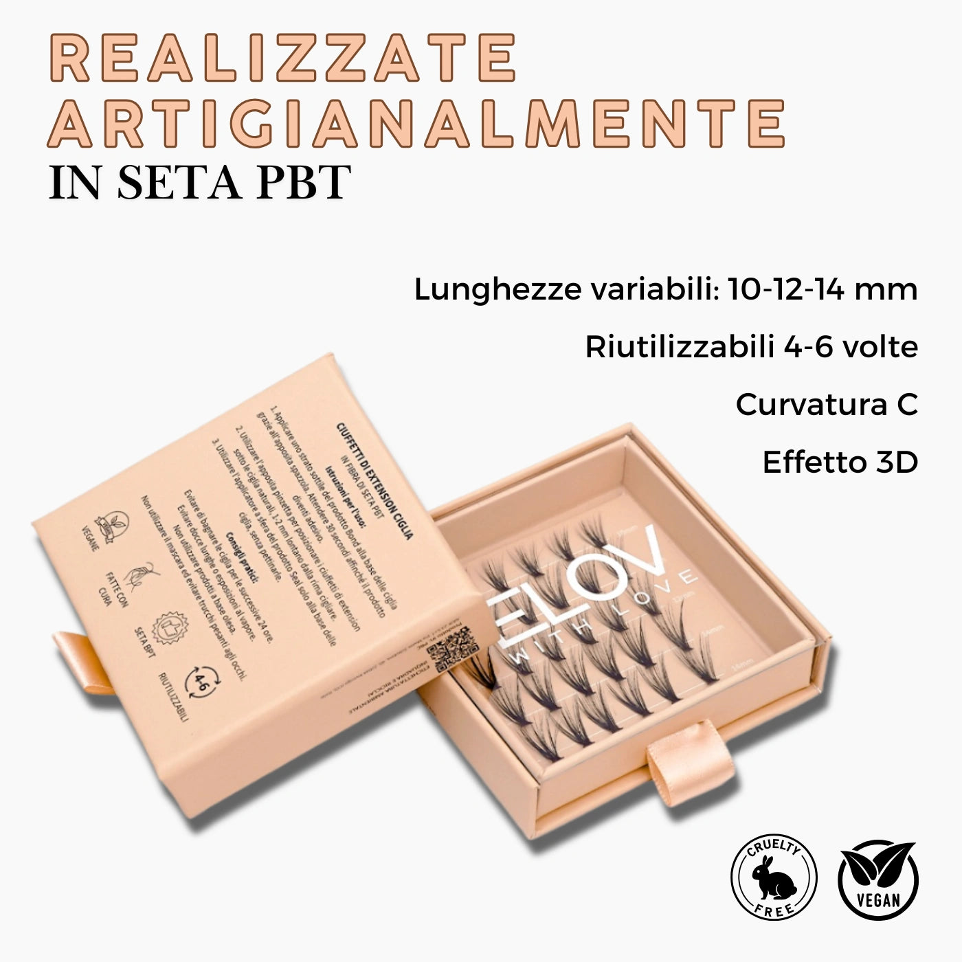 istruzioni kit extension ciglia